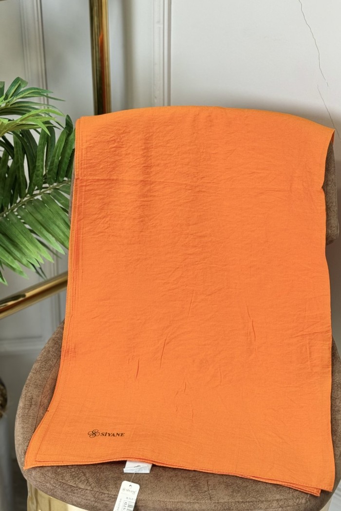 1732 İpeksi Viskon Şal Oranj