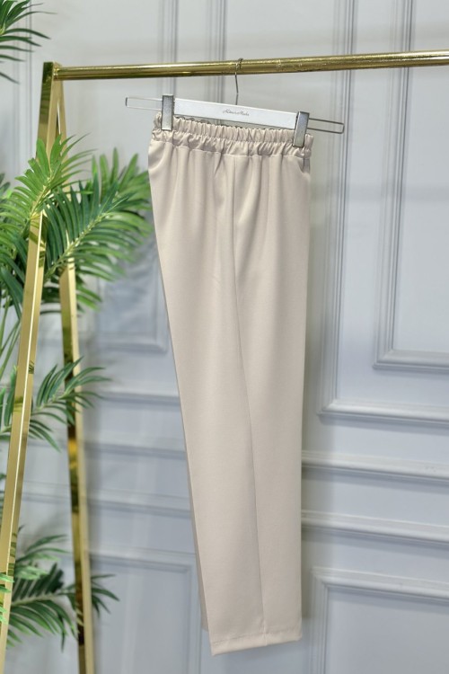 3900 Kalem Pantolon Bej