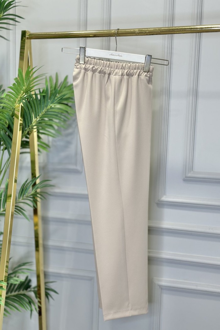 3900 Kalem Pantolon Bej