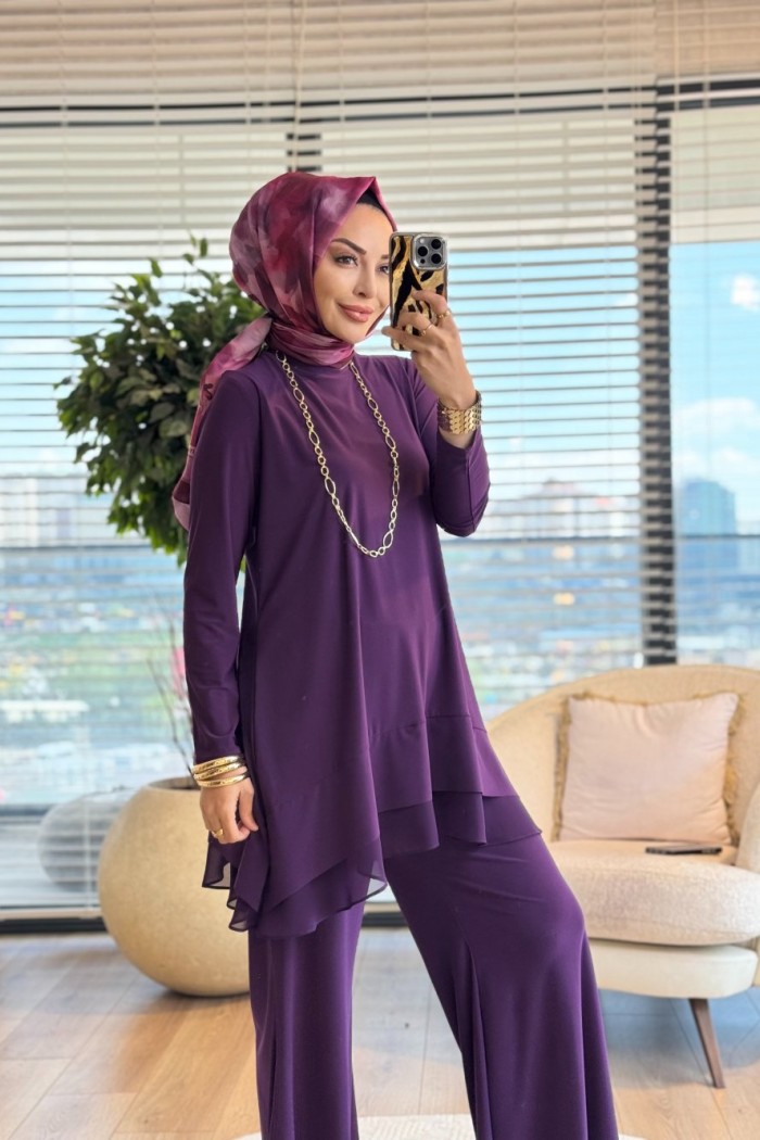 3001 Damla Takım Mor 