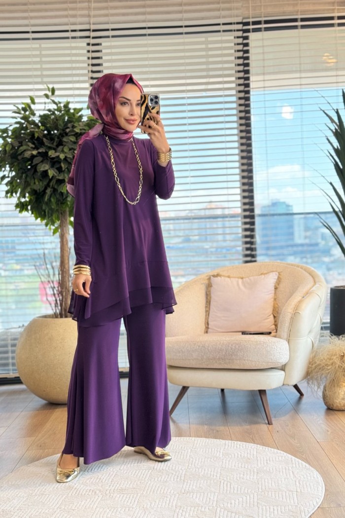 3001 Damla Takım Mor 