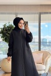 26521 Petek Kapitone Kap Siyah 