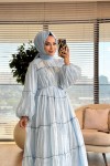 32496 Hicran Elbise Mavi 