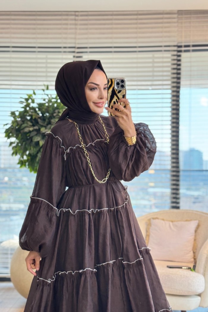 32496 Hicran Elbise Kahve