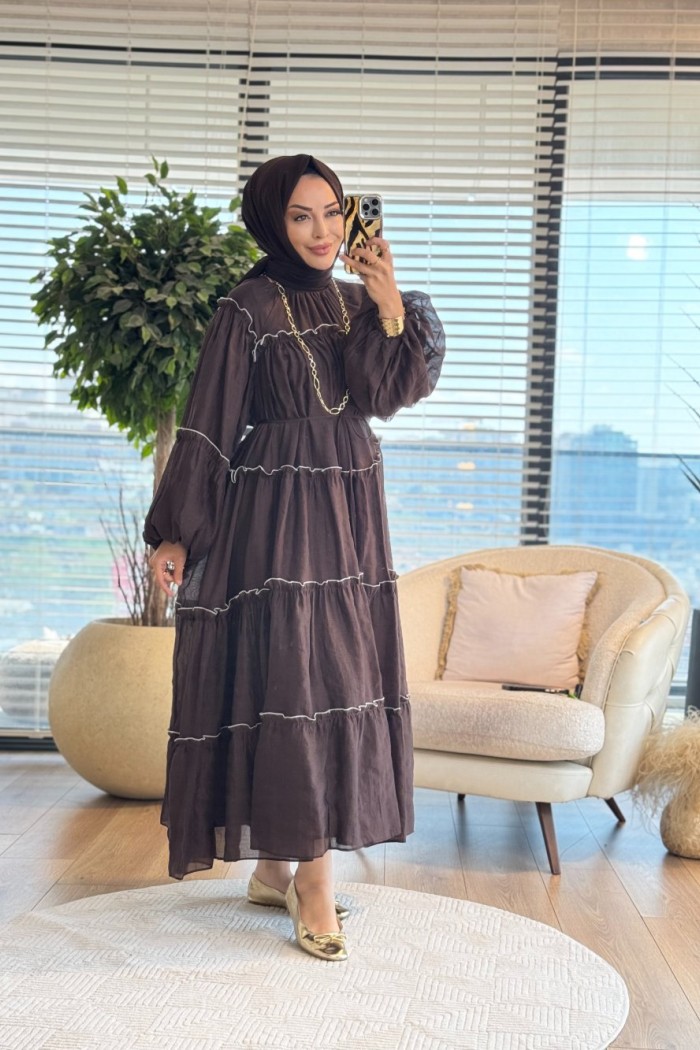 32496 Hicran Elbise Kahve