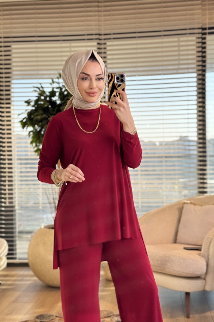 5026 Efil Takım Bordo 