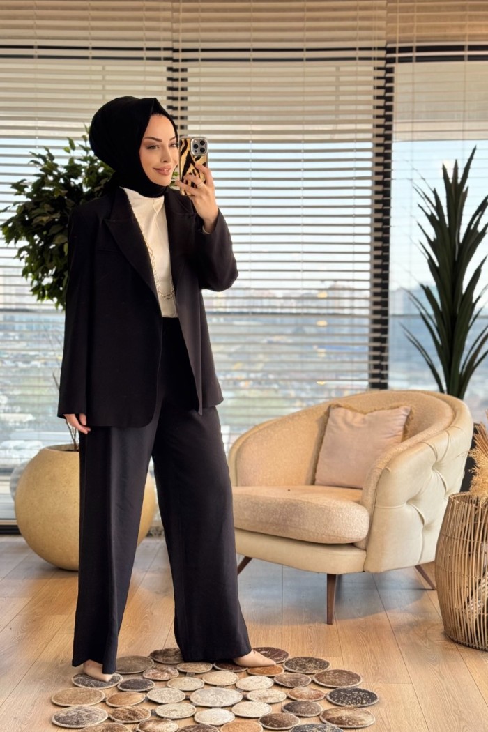 MRW1613 Twin Set Siyah