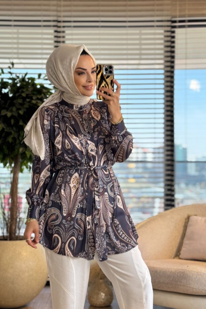 4074 Sofia Tunik Lacivert