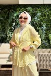 22889 Önü Bağcıklı Takım Sarı 
