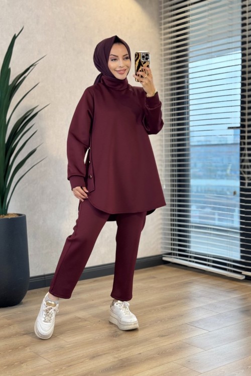HWN6260 Şimal Takım Bordo 