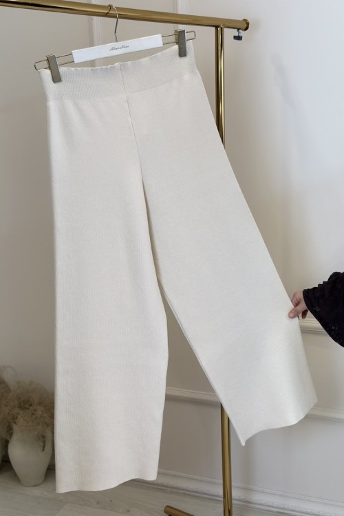 14173 Triko Elegance Pantolon Bej 