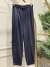 25551 Beli Lastikli Paçası Dikişli Pantolon Lacivert