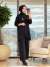 4099 Manolya Takım Siyah