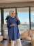 4143 Stone Tunik İndigo