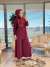 4150 Ela Takım Bordo