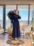 4565 Bahar Elbise Lacivert