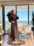 4565 Bahar Elbise Kahve