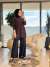539 Makas Tunik Kahve