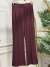 5586 Madrid İspanyol Paça Pantolon Bordo