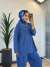 4119 Feriha Takım İndigo
