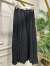 27014 Kırışık Etek Siyah