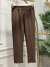 26097 Osyho Önü Dikişli Pantolon Kahve
