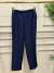 3229 Beli Lastikli Pantolon Lacivert