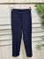 3955 Bel Arkası Lastikli Kalem Pantolon Lacivert 