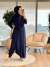 HWN6274 Beyza Şalvarlı Takım Lacivert 