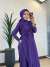 HWN6274 Beyza Şalvarlı Takım Mor