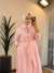 HWN6296 Vela Gömlek Elbise Pembe
