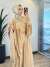 Y-2406 Nova Gold Aksesuarlı Pantolonlu Takım Camel 