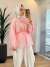 24436 Nisan Bluz Pembe