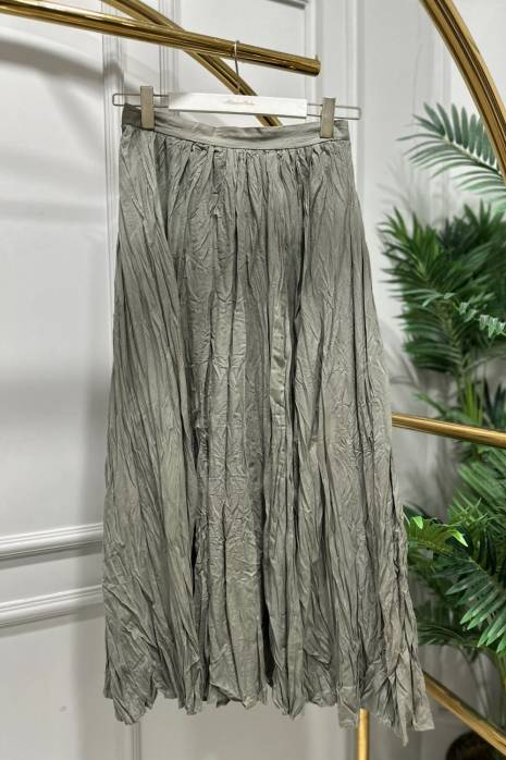 27014 Kırışık Etek Çağla