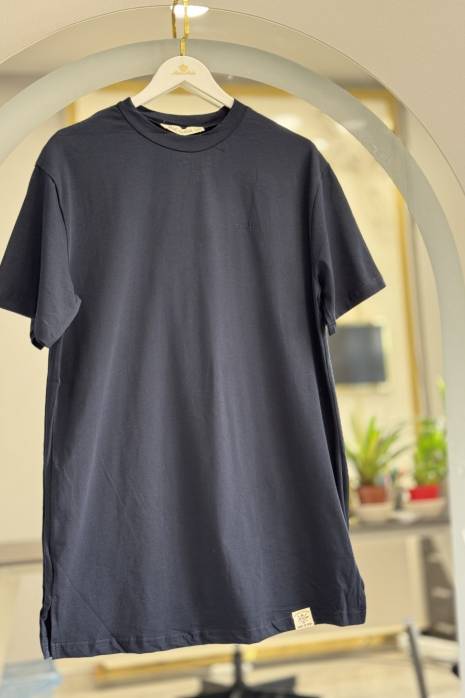 30727 Yarım Kollu İçlik Lacivert