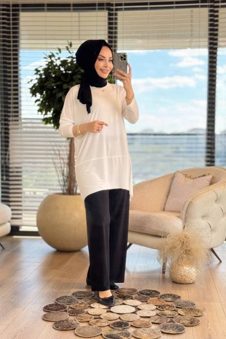 539 Makas Tunik Ekru