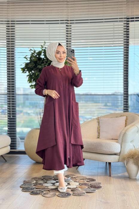 9105 Duru Modal Kap Bordo